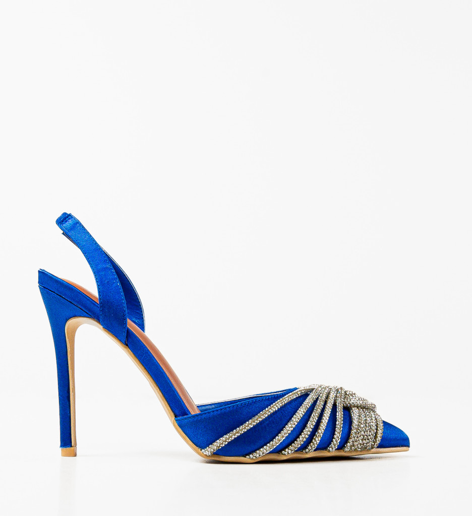 Pantofi Sophea Albastri - Eleganță și Stil - imagine 4