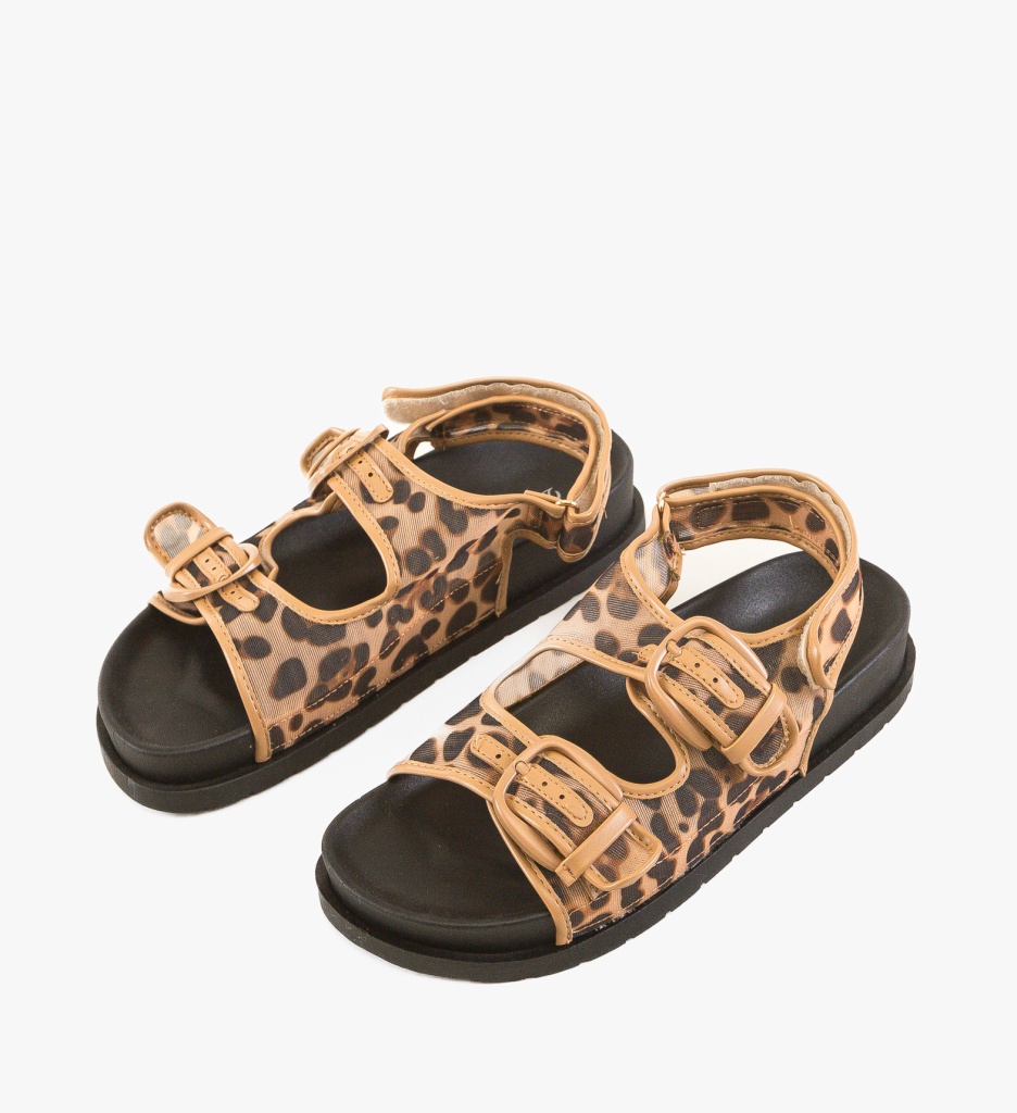 Sandale Jago Animal Print - Stil și Confort - imagine 4