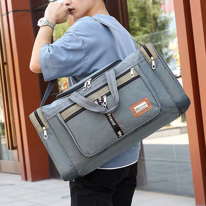 Geanta Calatorie Delis GT3587 Gri, Spatioasa - imagine 2