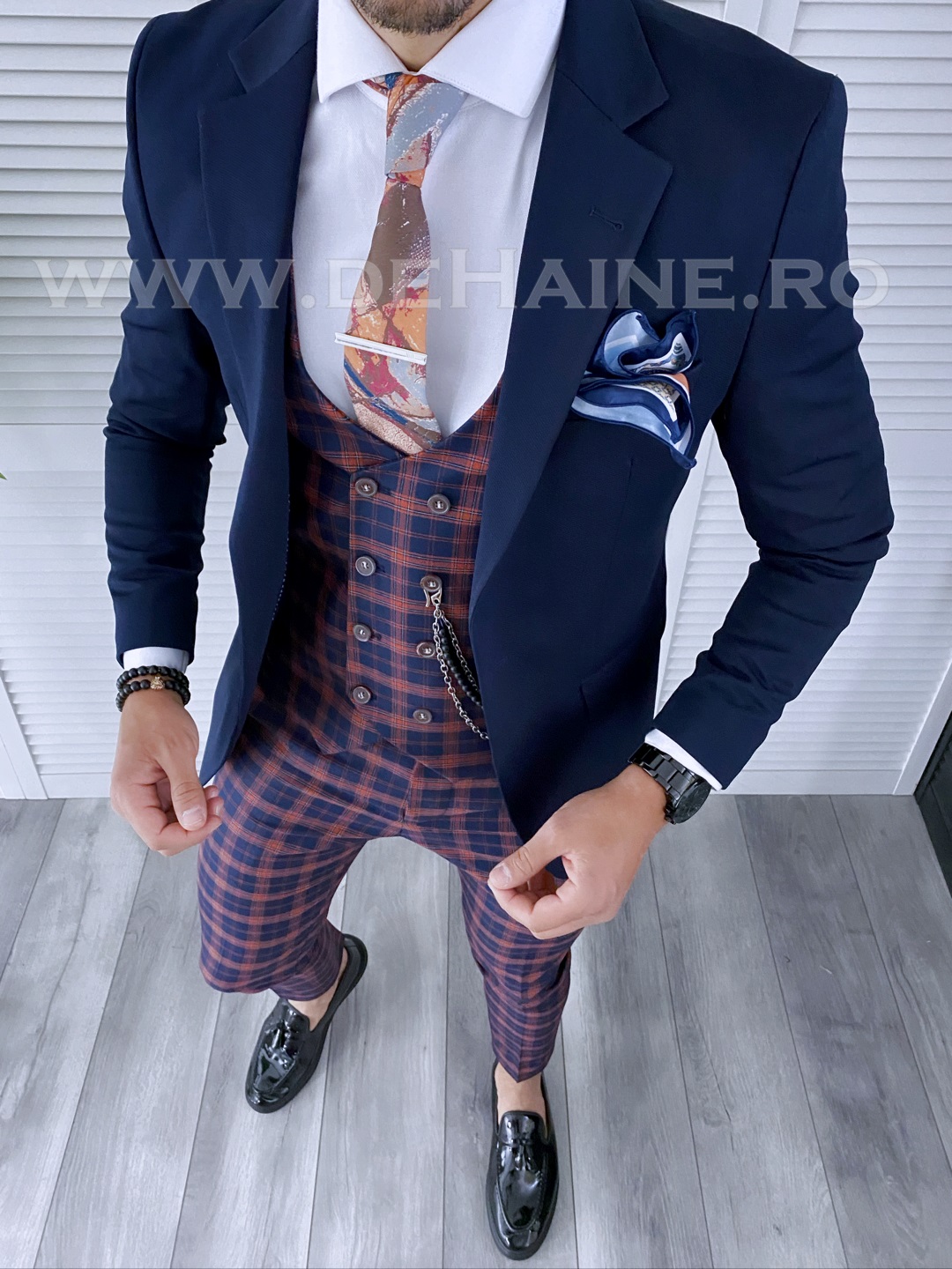 Tinuta Smart Casual Barbati 4 Piese B4156