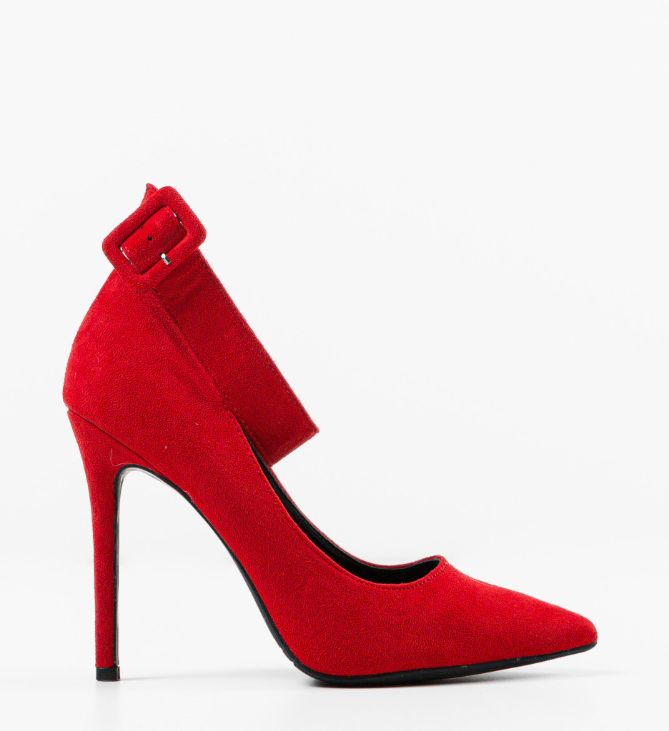 Pantofi Ewa Rosii - Eleganță și Stil - imagine 4