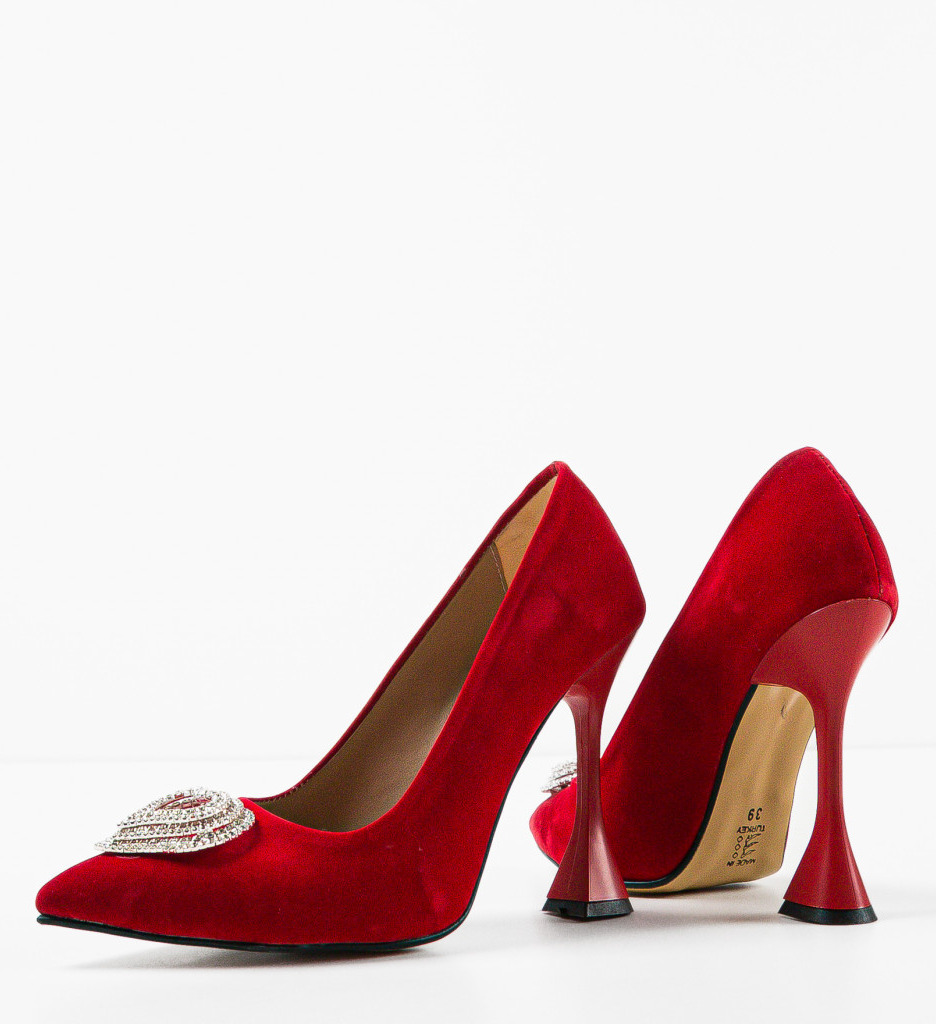 Pantofi Myhear Rosii - Eleganță și Stil