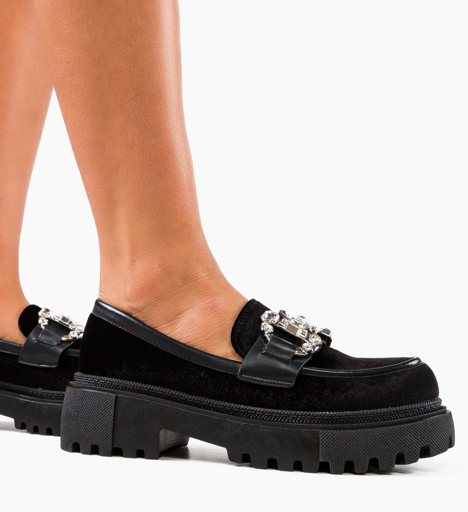 Pantofi Casual Adkins Negri | Confort și Stil - imagine 4