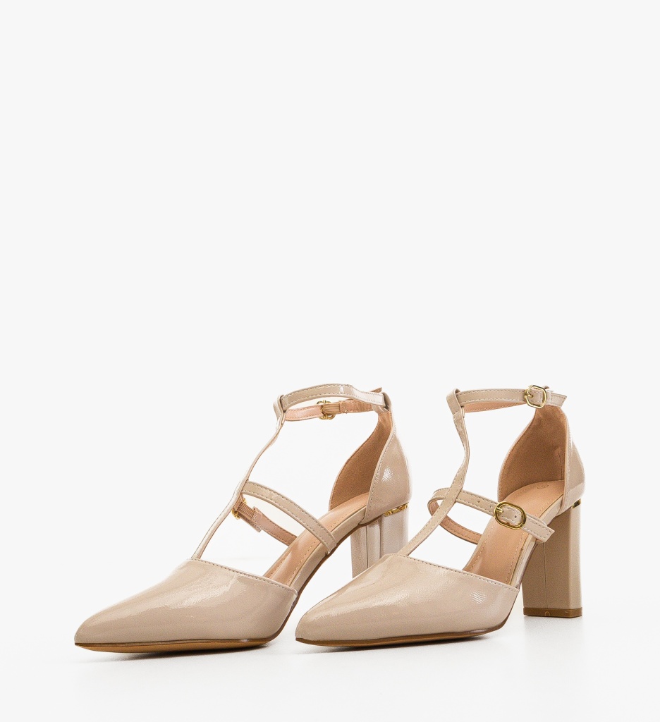 Pantofi Dama Yusra Bej | Eleganță și Confort - imagine 4