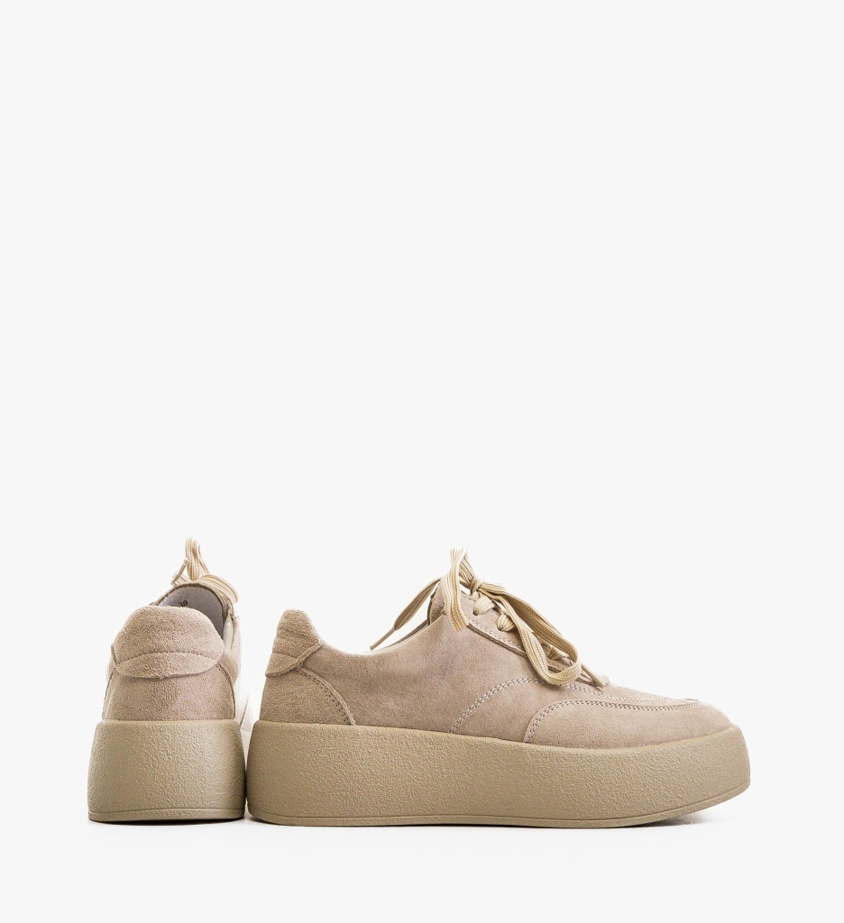 Sneakers Brittni Gri: Confort și Stil Urban - imagine 4
