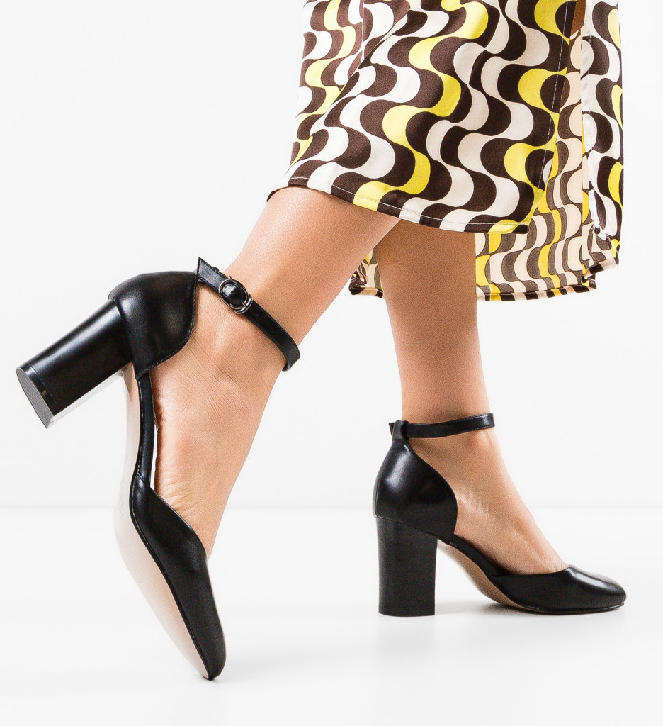 Pantofi Patuty Negri - Eleganță și Stil - imagine 3