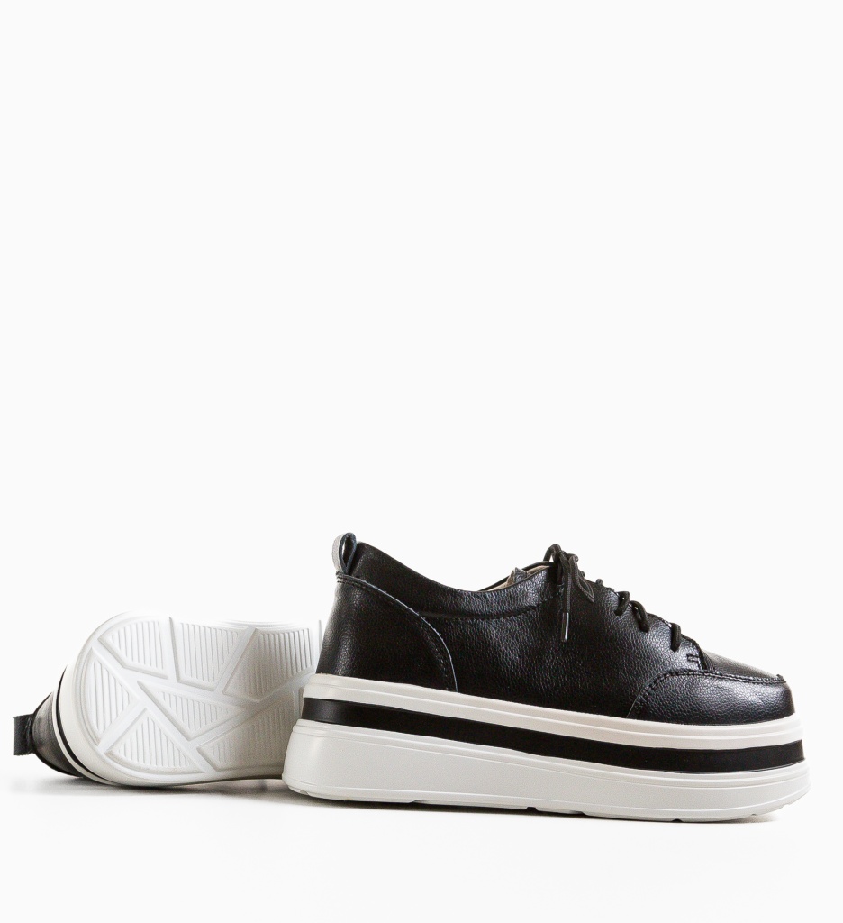 Pantofi Casual Varlas Negri | Confort și Stil - imagine 6
