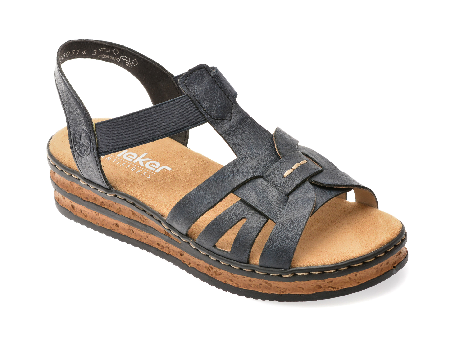 Sandale Dama Rieker Bleumarin Confortabile