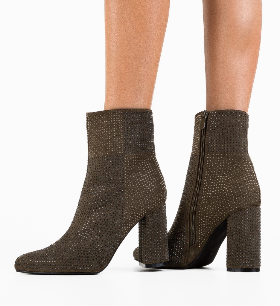 Botine Dama Verzi - Stil și Confort - imagine 3