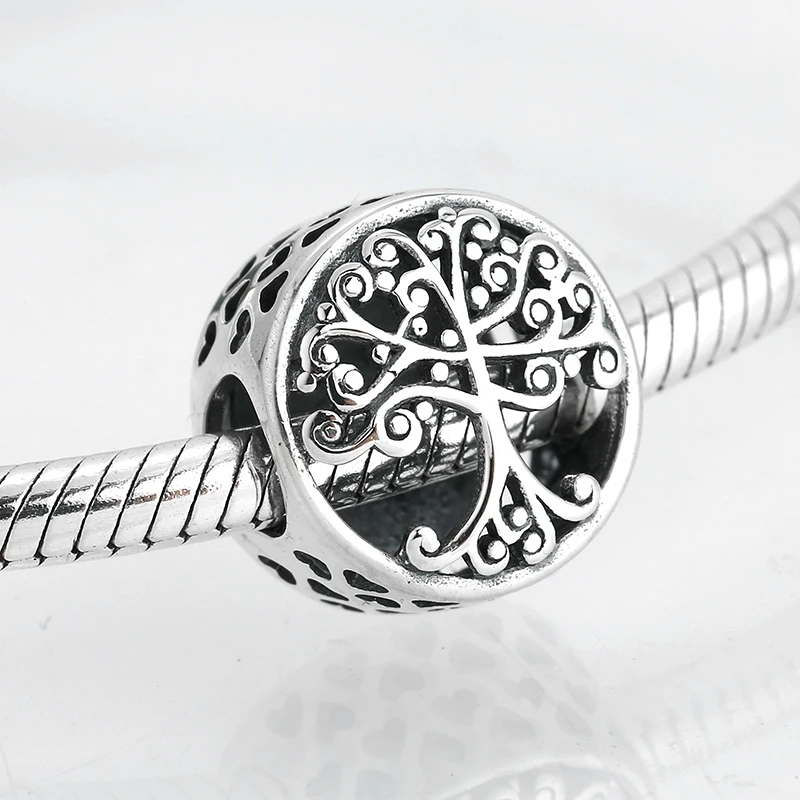 Charm argint 925 copac placat rodiu Amanda JW1138 - imagine 3