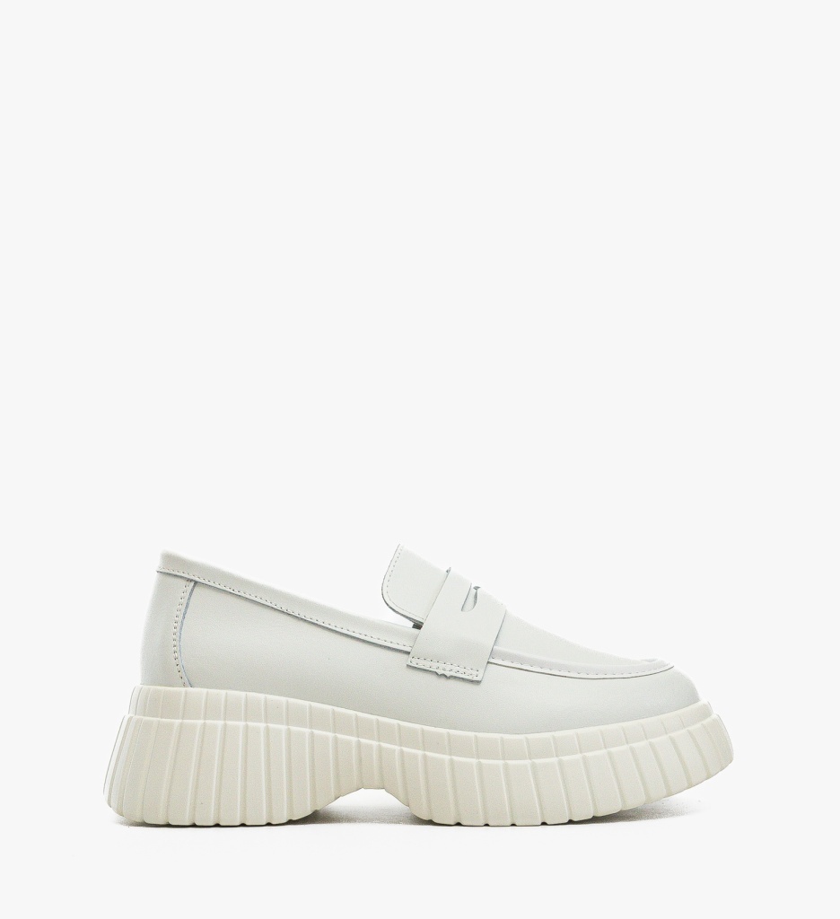 Pantofi Casual Kalte Albi - Stil și Confort Zilnic - imagine 6
