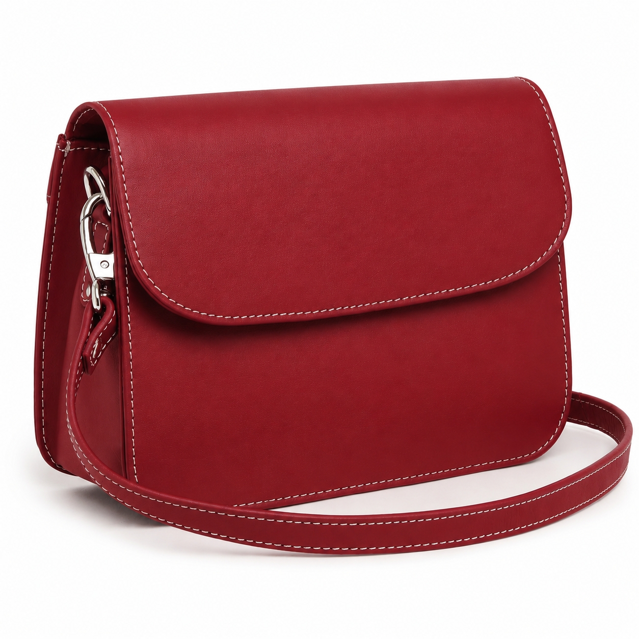Geanta Amely GT3879 Piele Naturala Rosie - imagine 3