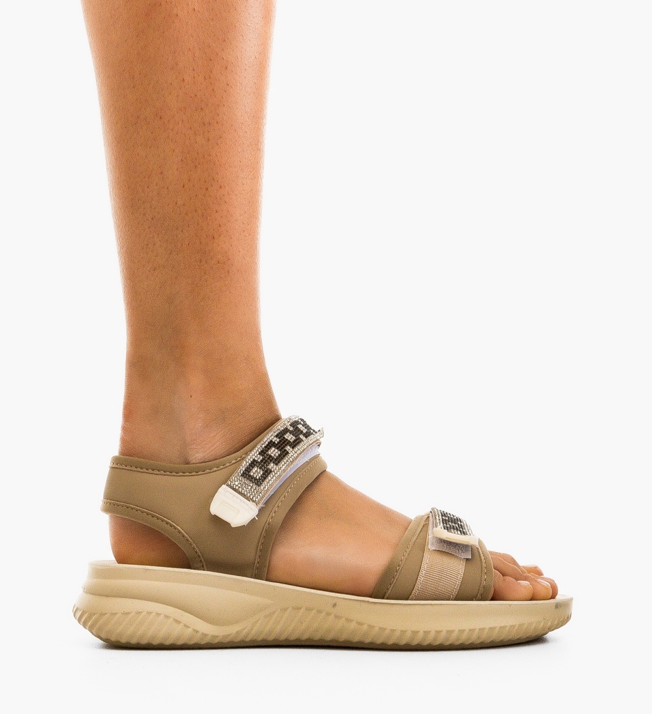 Sandale Berhy Khaki | Confort & Stil Zilnic - imagine 3