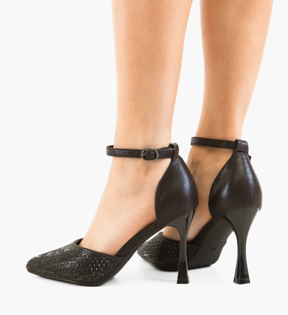 Pantofi Goldie Negri - Eleganță și Stil - imagine 2