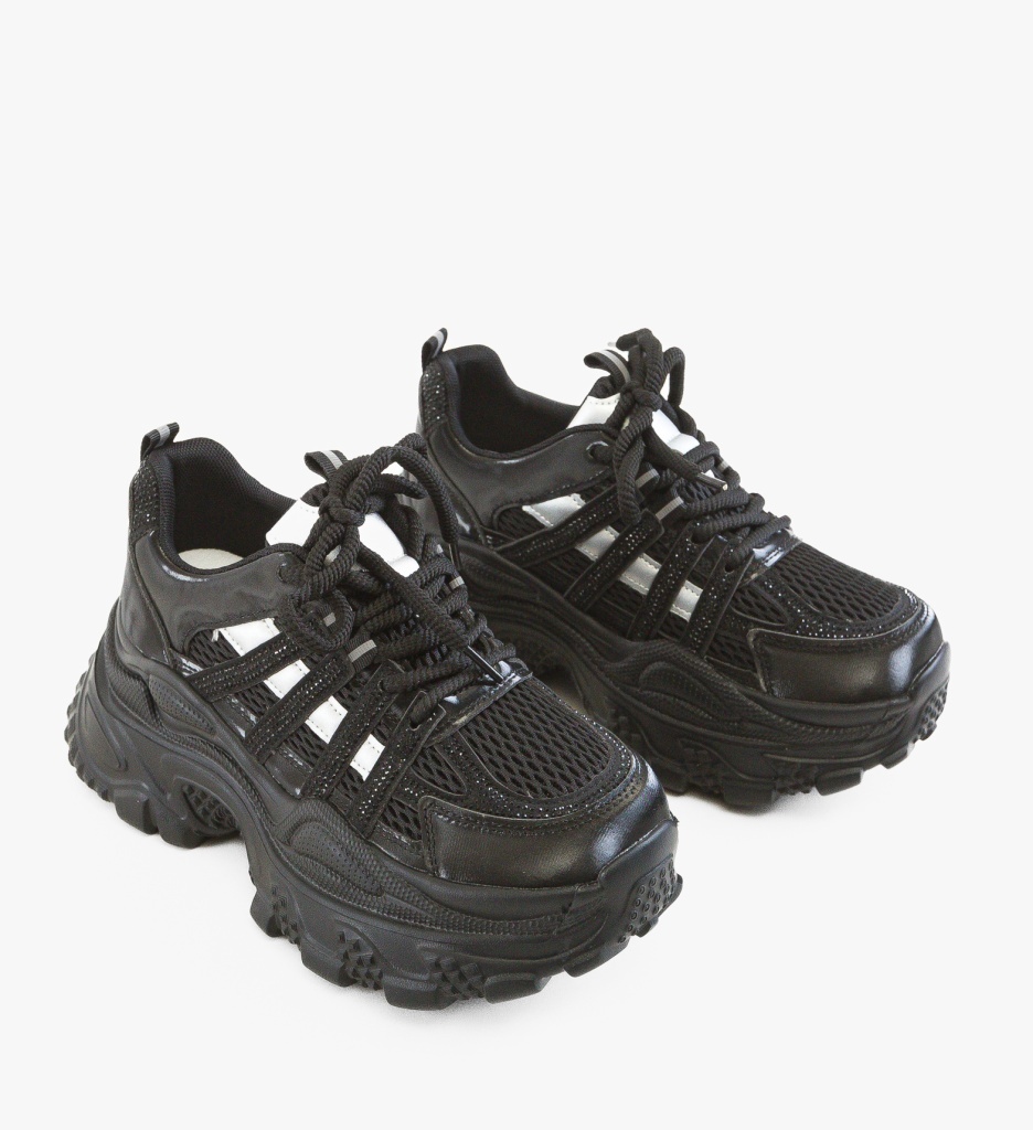 Sneakers Dama Zerra Negri | Confort Sport - imagine 3