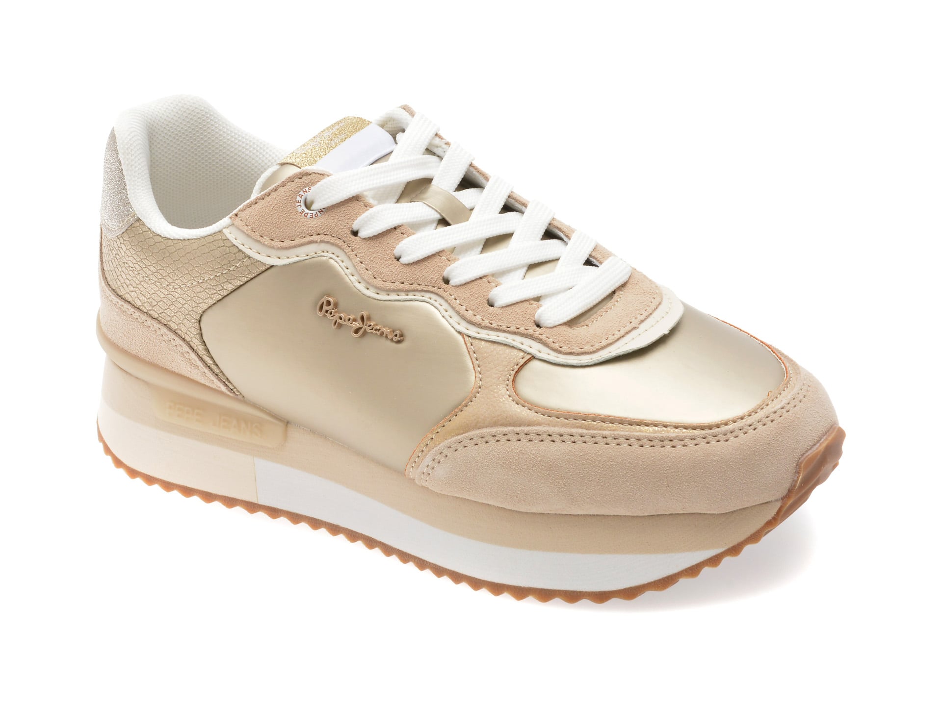 Pantofi Pepe Jeans Bej | Confort si Stil Urban