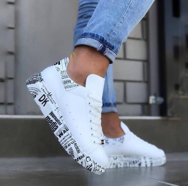 Adidași Casual Bărbați Albi B3623 - Confort Superior