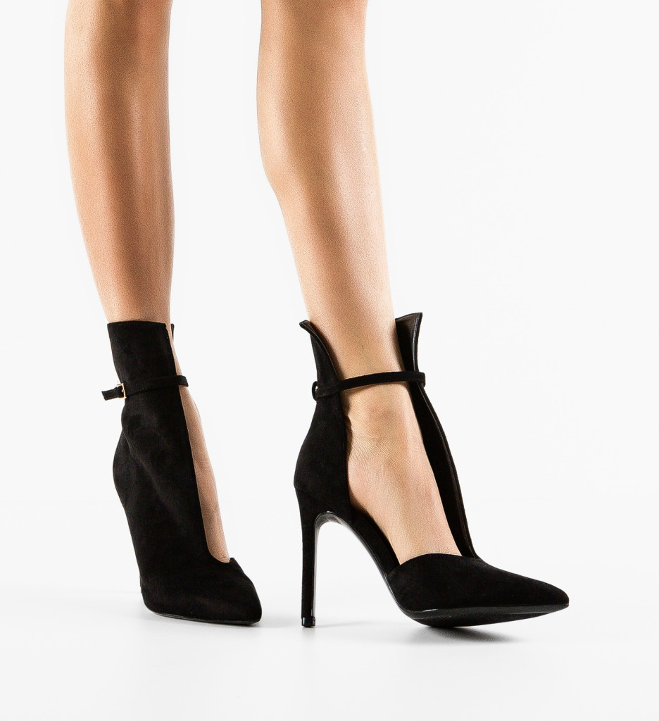 Botine Lochla Negre - Eleganță la fiecare pas - imagine 3