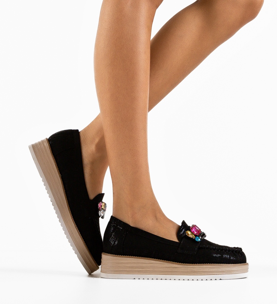 Pantofi Bibi Negri | Eleganță Casual Zilnică - imagine 3