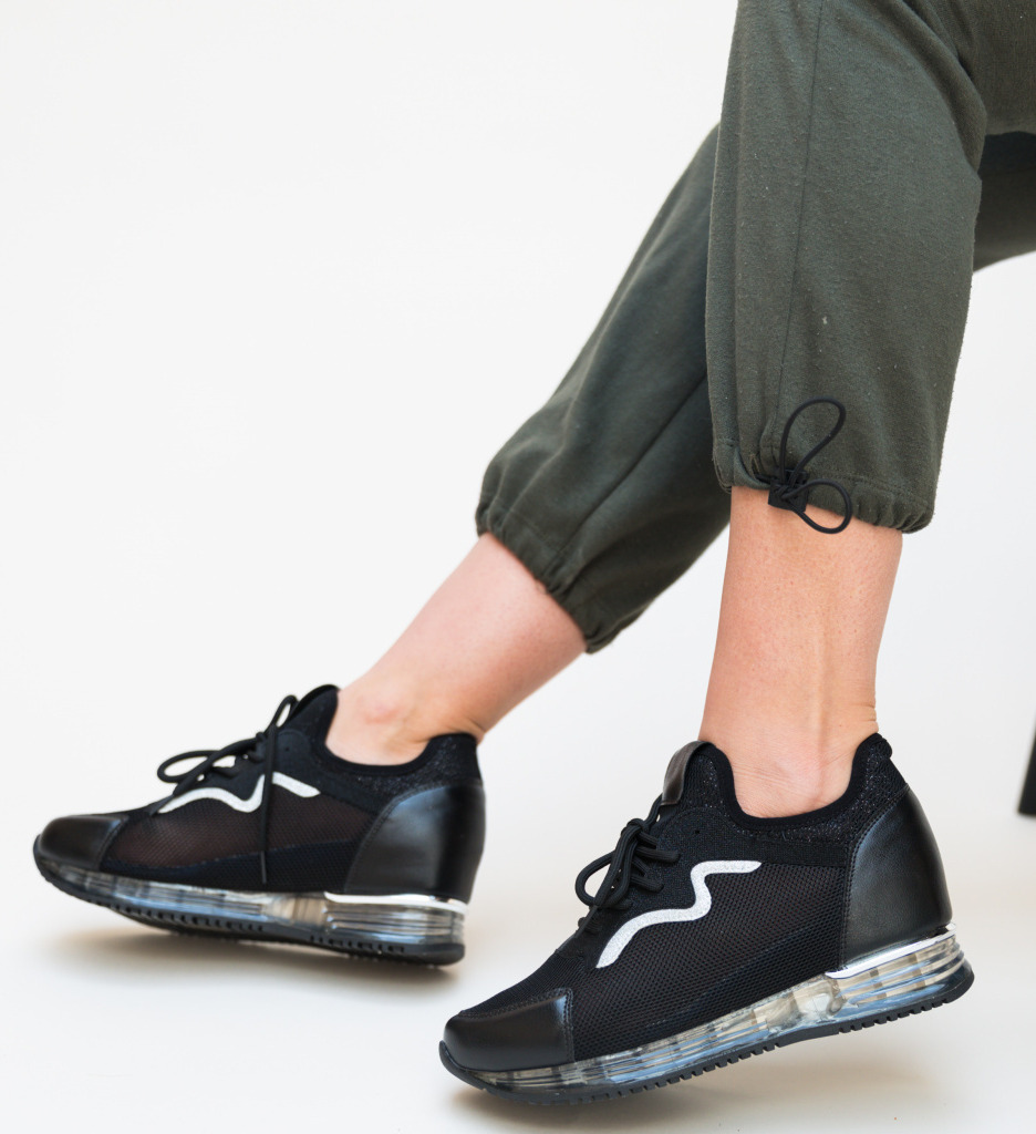 Pantofi Sport Elimina Negri - Confort Maxim