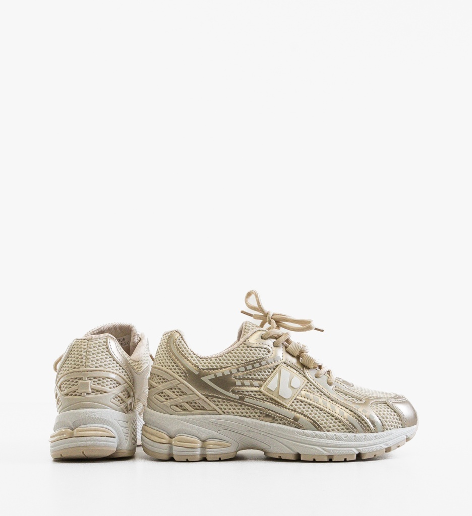Sneakers Dama Asicz Bej Confortabili - imagine 4
