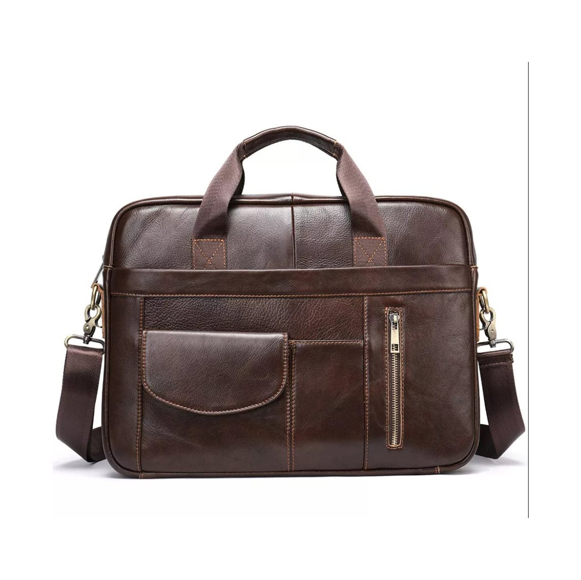 Servieta Carlos GT1831 Piele Naturală Maro
