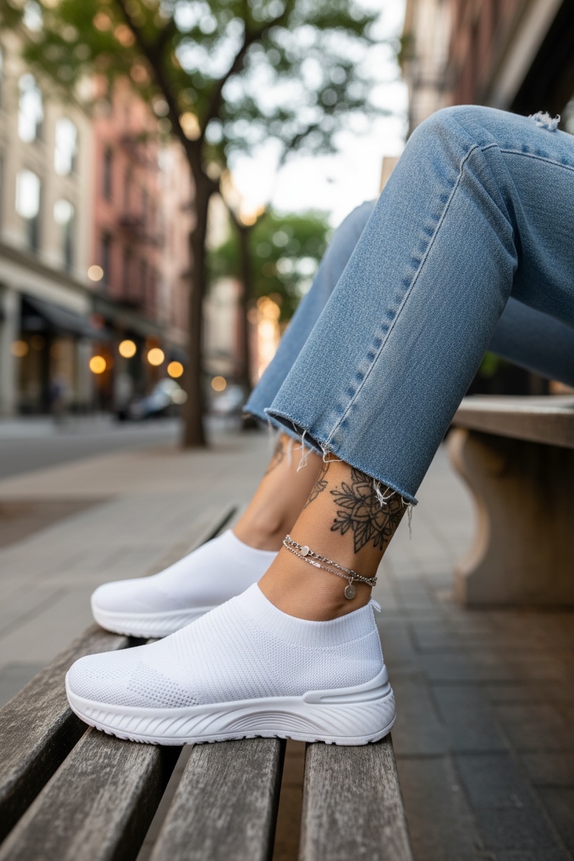 Espadrile Dama Casual Albe 566 - Confort & Stil - imagine 2