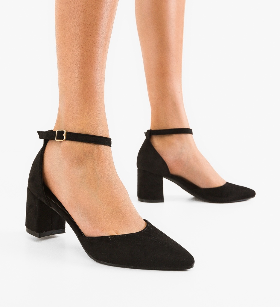Pantofi Dama Lyleyo Negri Eleganți