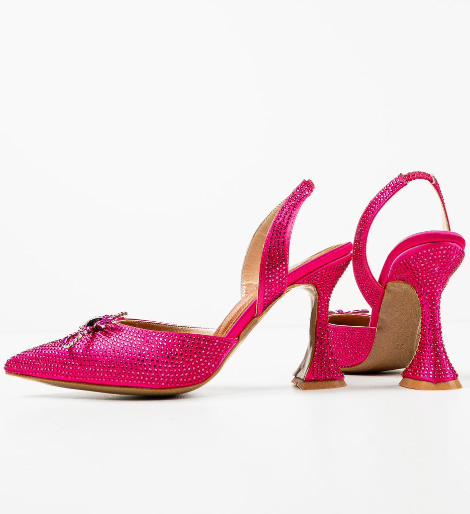 Pantofi Partyun Fuchsia | Eleganță la Petreceri - imagine 7