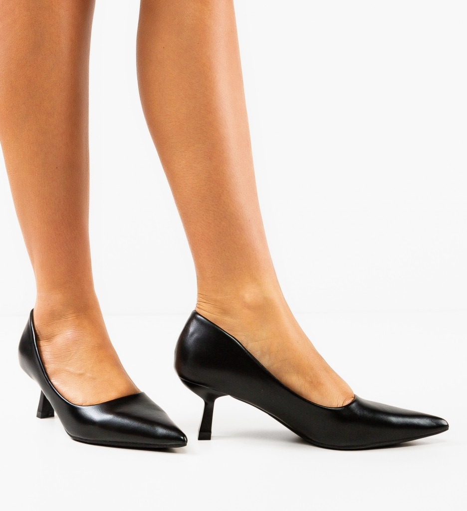 Pantofi Dama Reid Negri - Eleganță și Stil