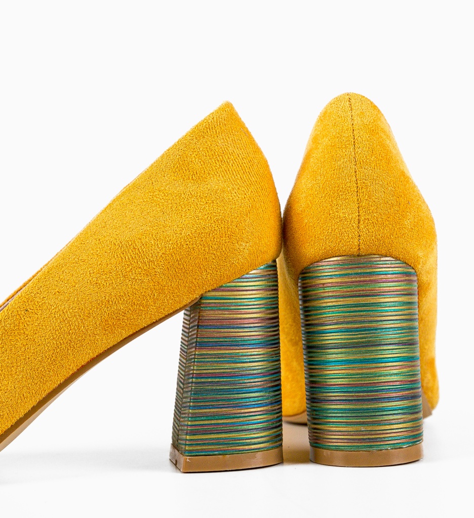 Pantofi Ferne Galbeni 2 - Eleganță și Stil - imagine 7
