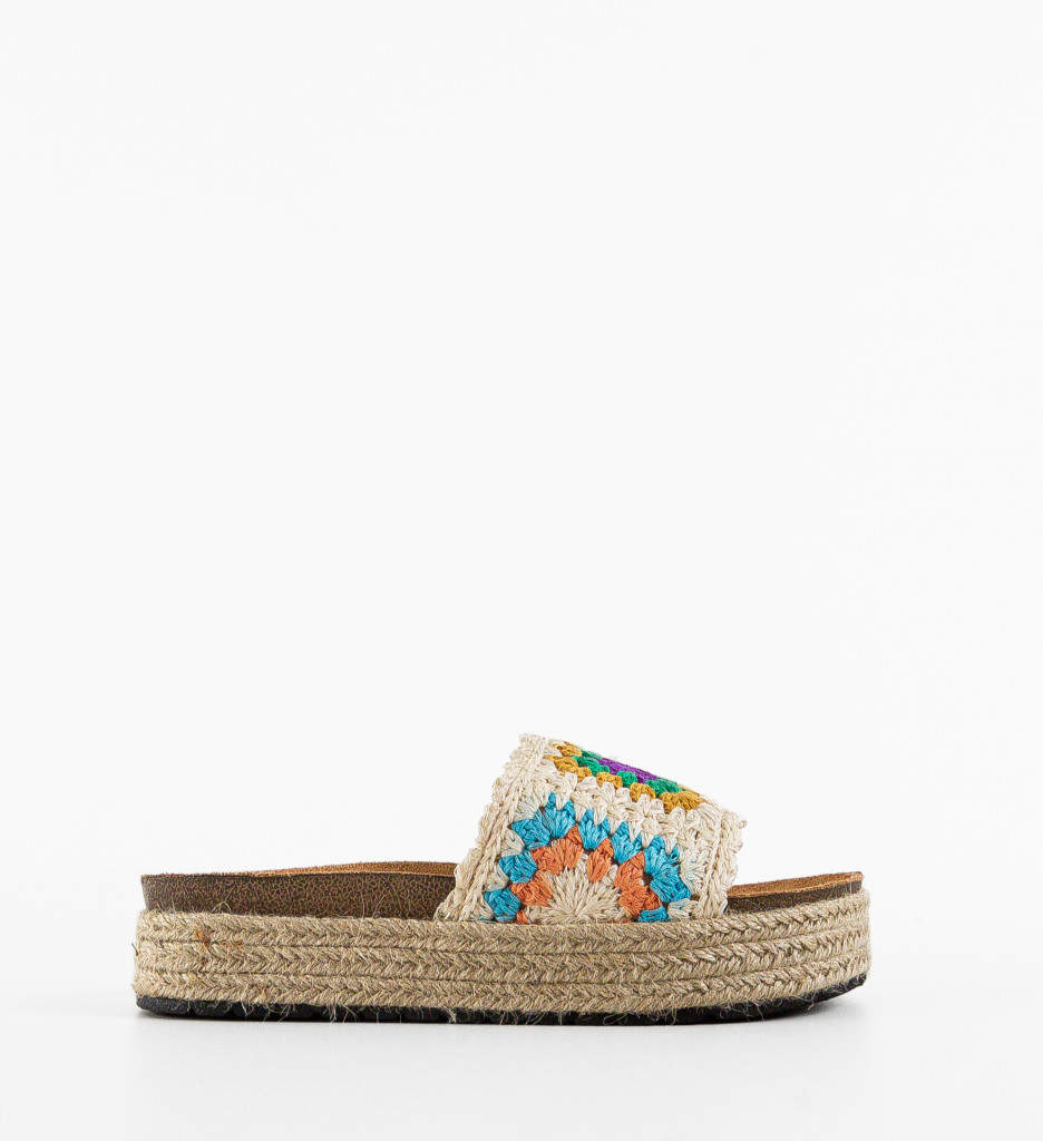 Papuci Dama Galbeni Chinon | Confort & Stil - imagine 5