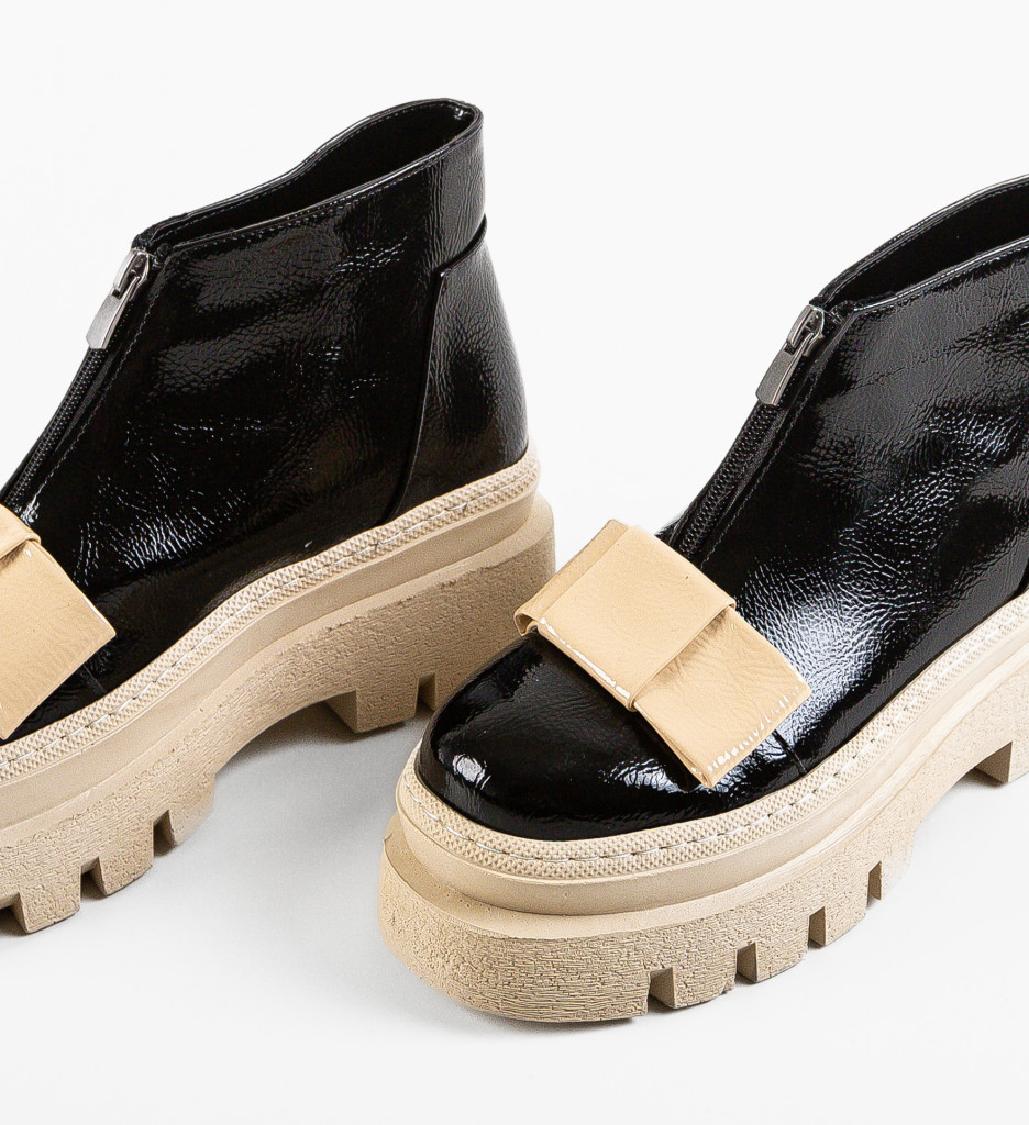 Pantofi Casual Parqua Negri - Confort și Stil - imagine 6