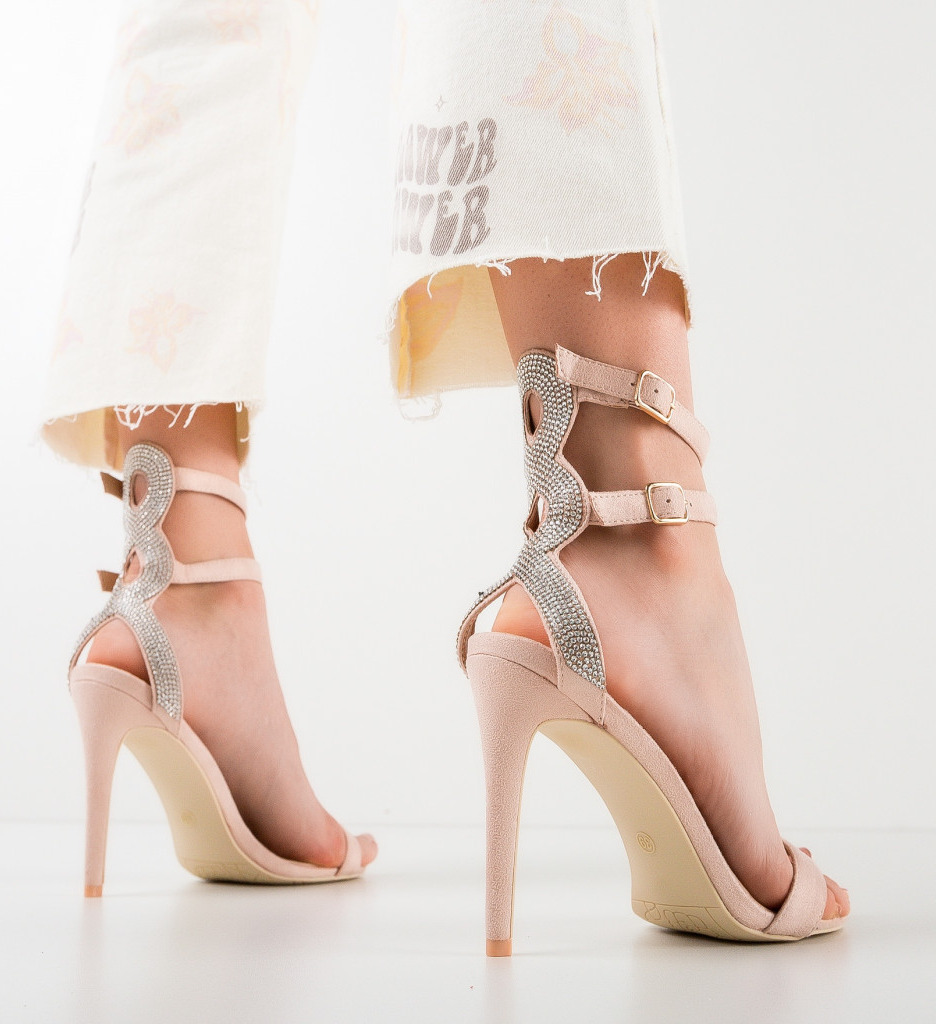 Sandale Orlaith Bej | Toc Elegant și Confort