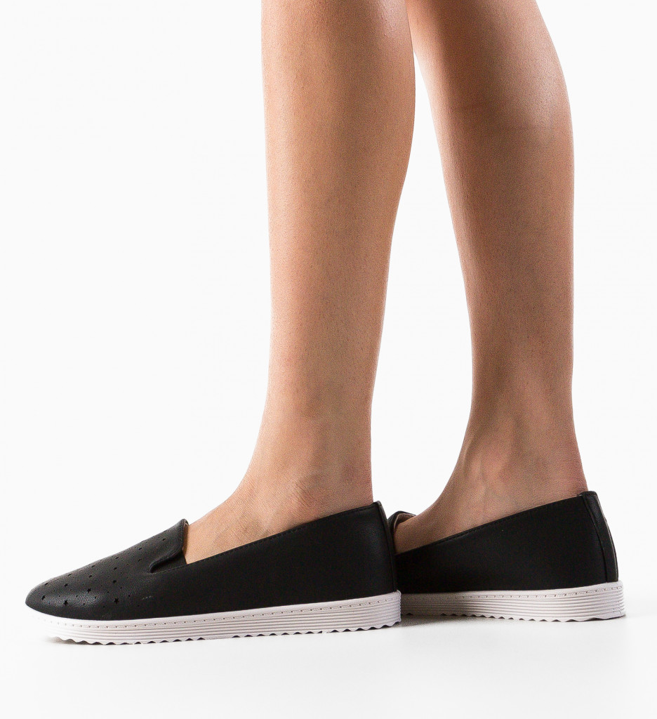 Espadrile Starru Negre | Confort Casual - imagine 4