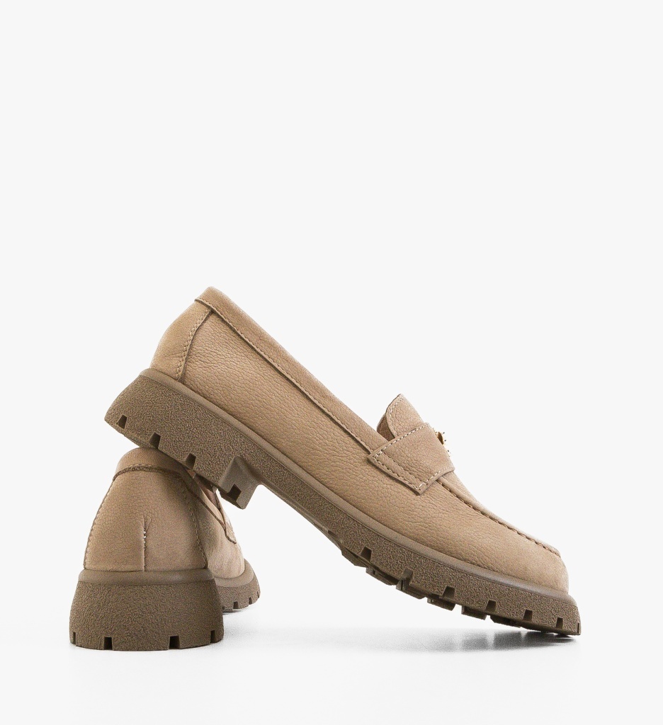 Pantofi Casual Dama Fosere Khaki - imagine 9