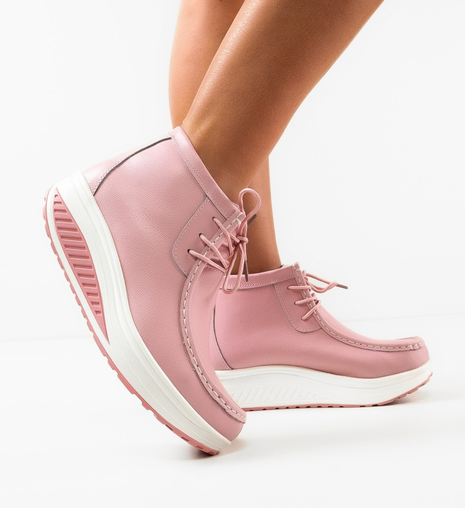 Pantofi Vinto Roz - Casual și Confortabili - imagine 2