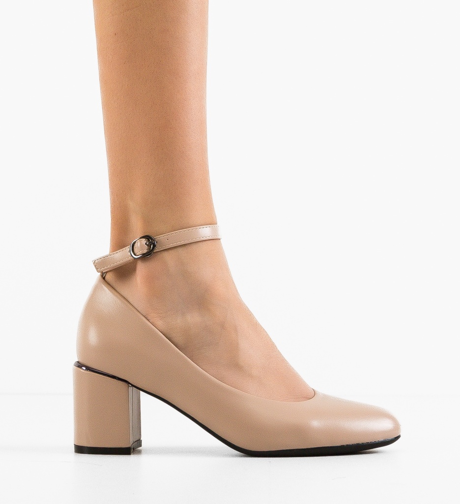Pantofi Dama Lallo Nude - Eleganță și Stil - imagine 7