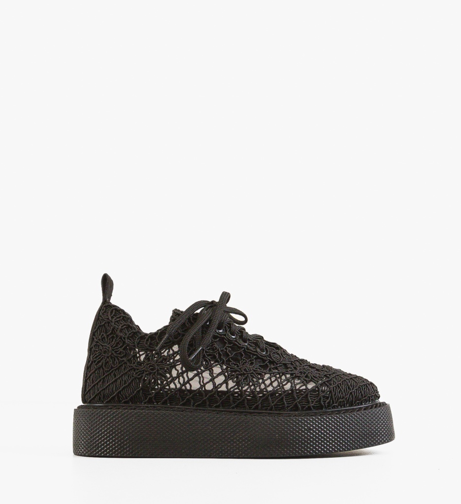 Pantofi Casual Ystory Negri - Confort & Stil - imagine 7