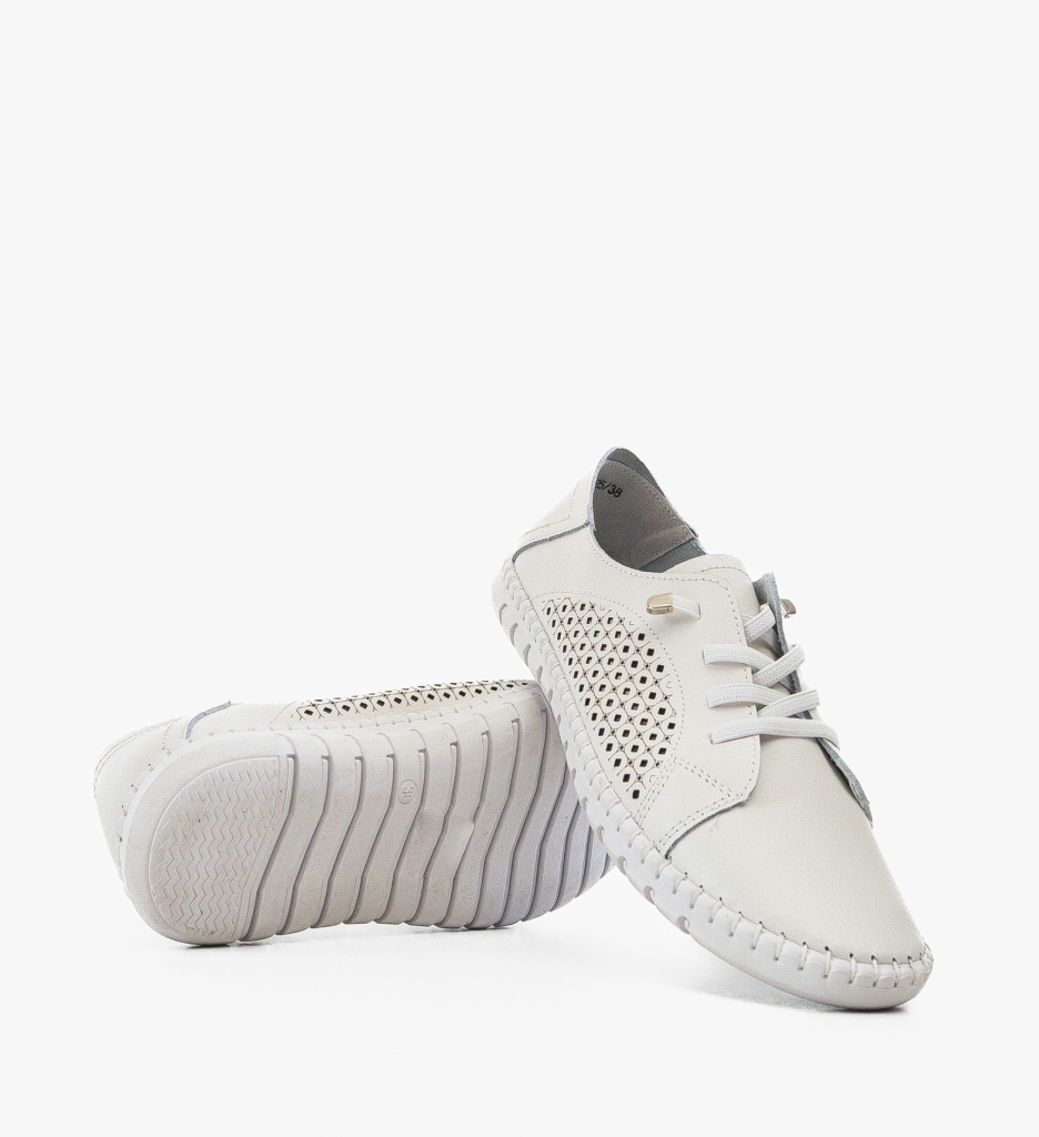 Pantofi Casual Rahima Albi - Confort și Stil - imagine 4