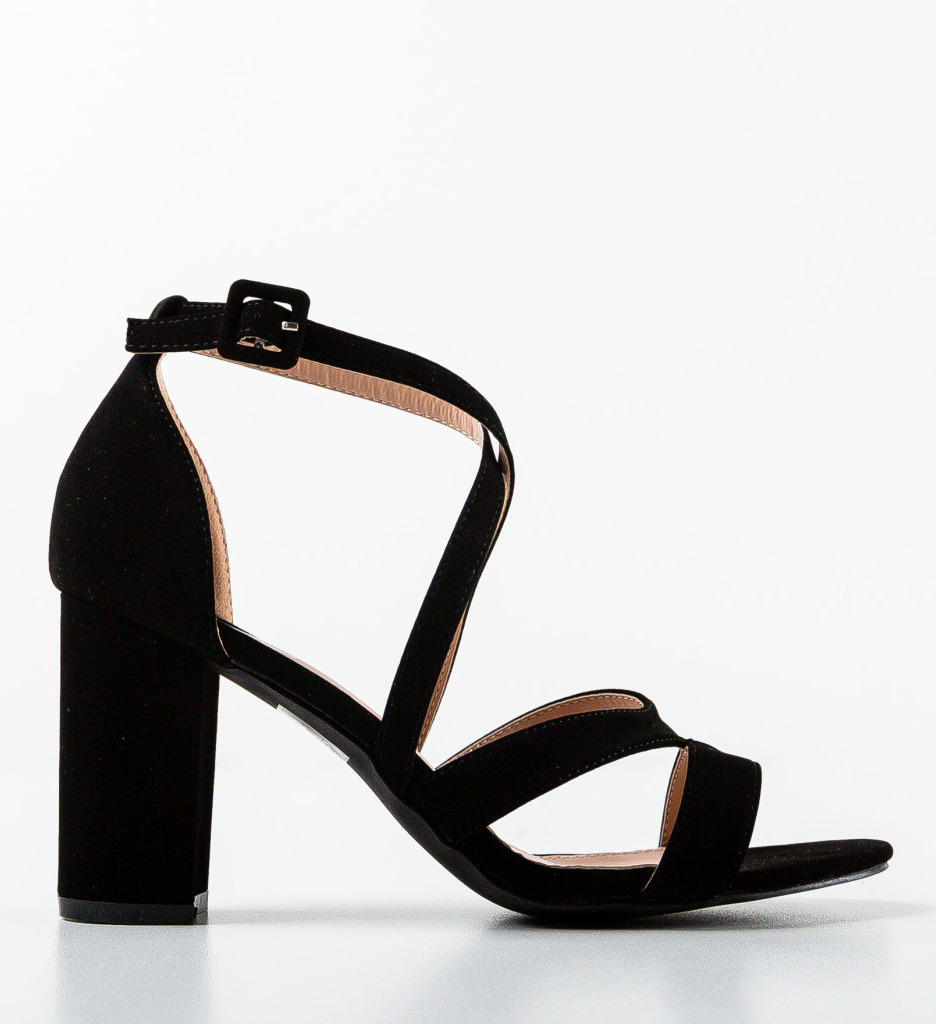 Sandale Amritpal Negre | Eleganță și Stil - imagine 4