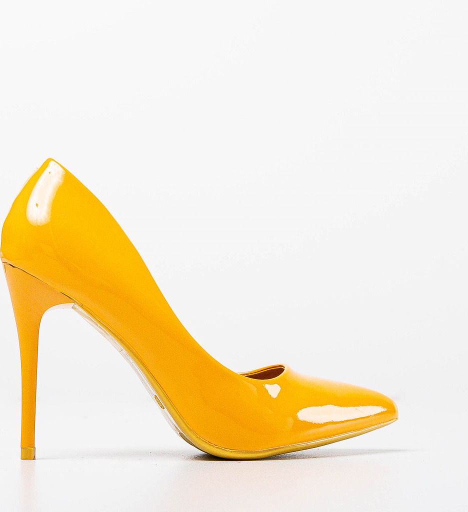 Pantofi Chiel Galbeni | Eleganță și Stil - imagine 4