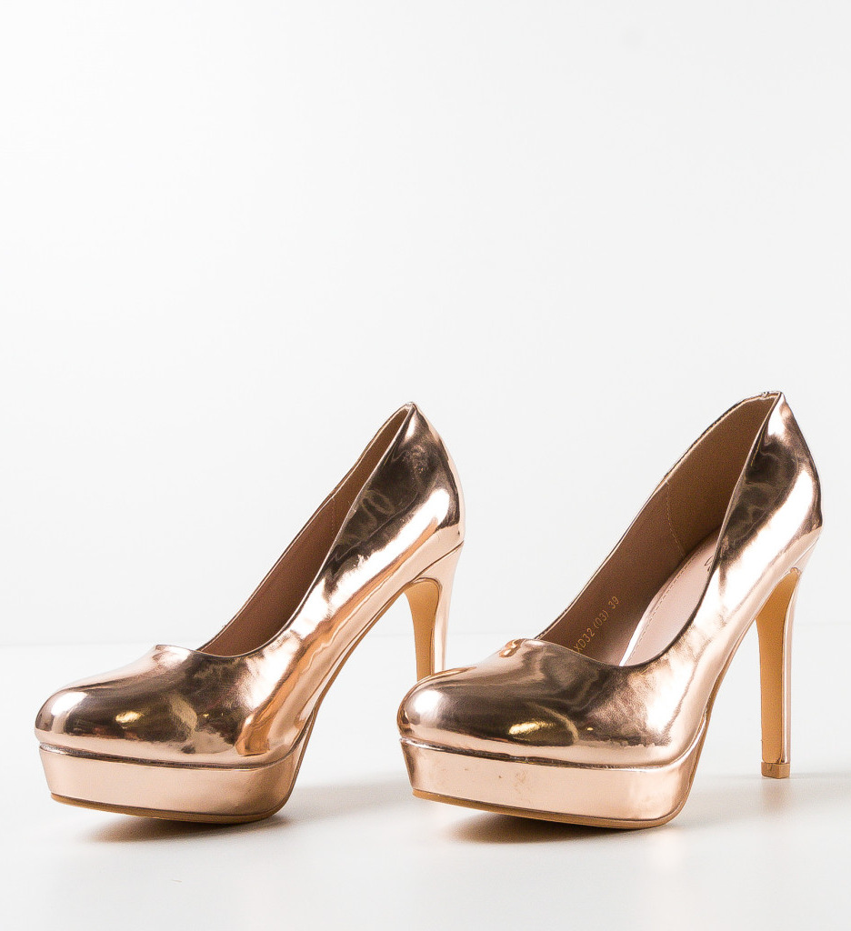 Pantofi Diko Auri cu toc - eleganță și stil - imagine 7