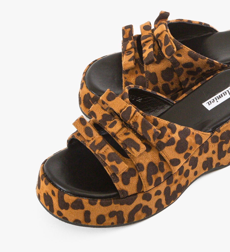 Sandale Platforme Animal Print | Trend & Confort - imagine 7