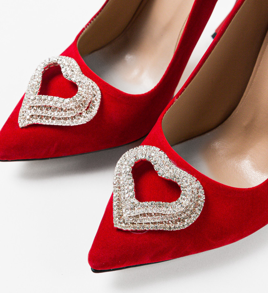 Pantofi Myhear Rosii - Eleganță și Stil - imagine 6