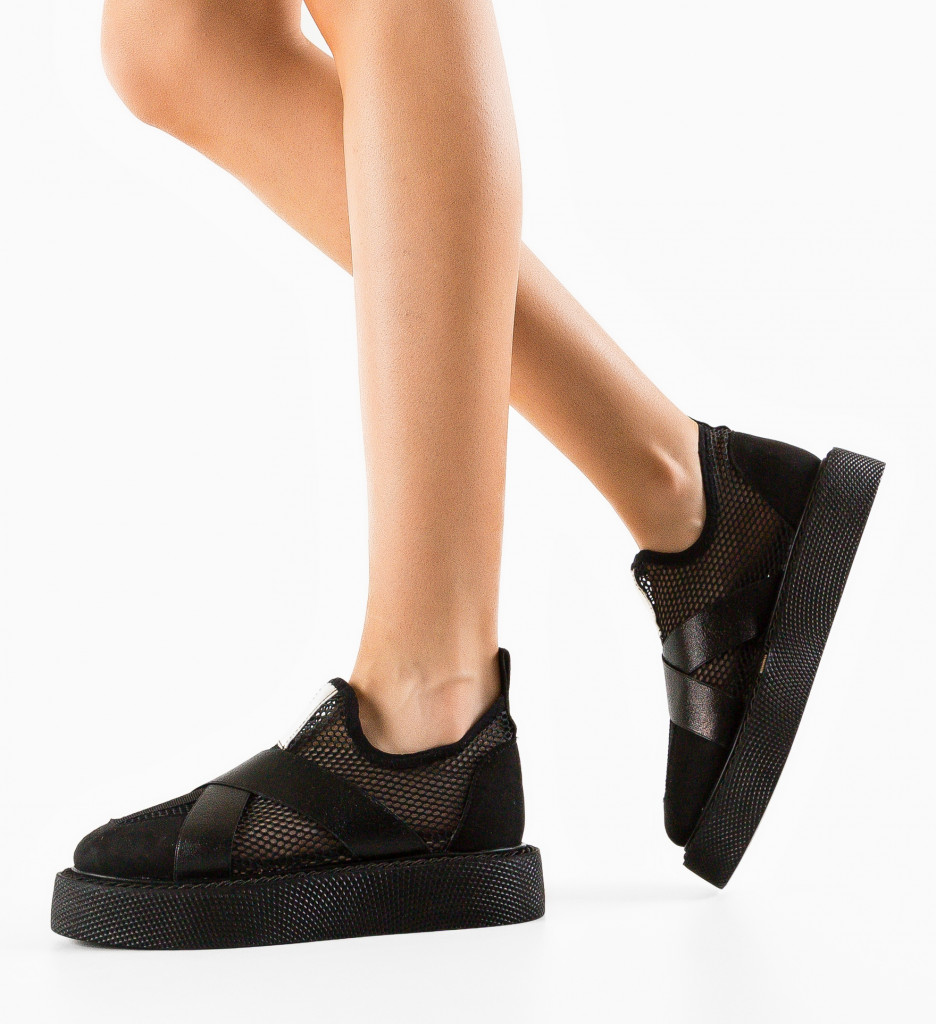 Pantofi Casual Windee Negri | Confort și Stil
