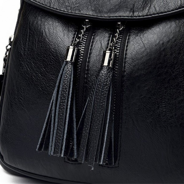 Rucsac dama Bailini Amanda GT555, negru, practic si elegant - imagine 9
