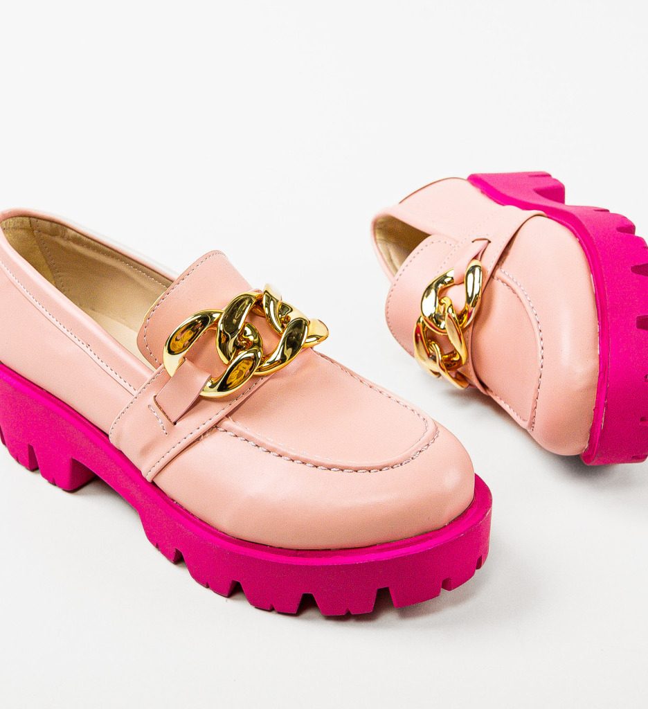 Pantofi Casual Dama Gely Roz - Confort și Stil