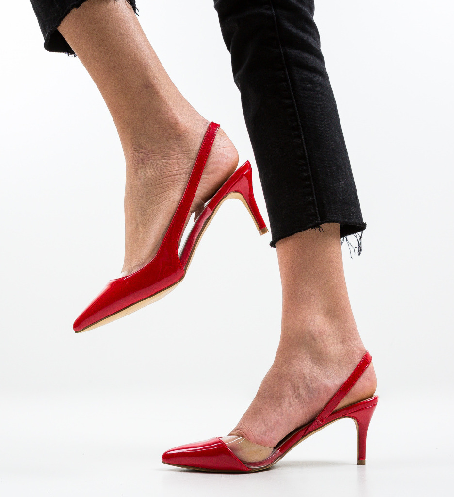 Pantofi Vienna Rosii – Eleganță și Stil - imagine 2