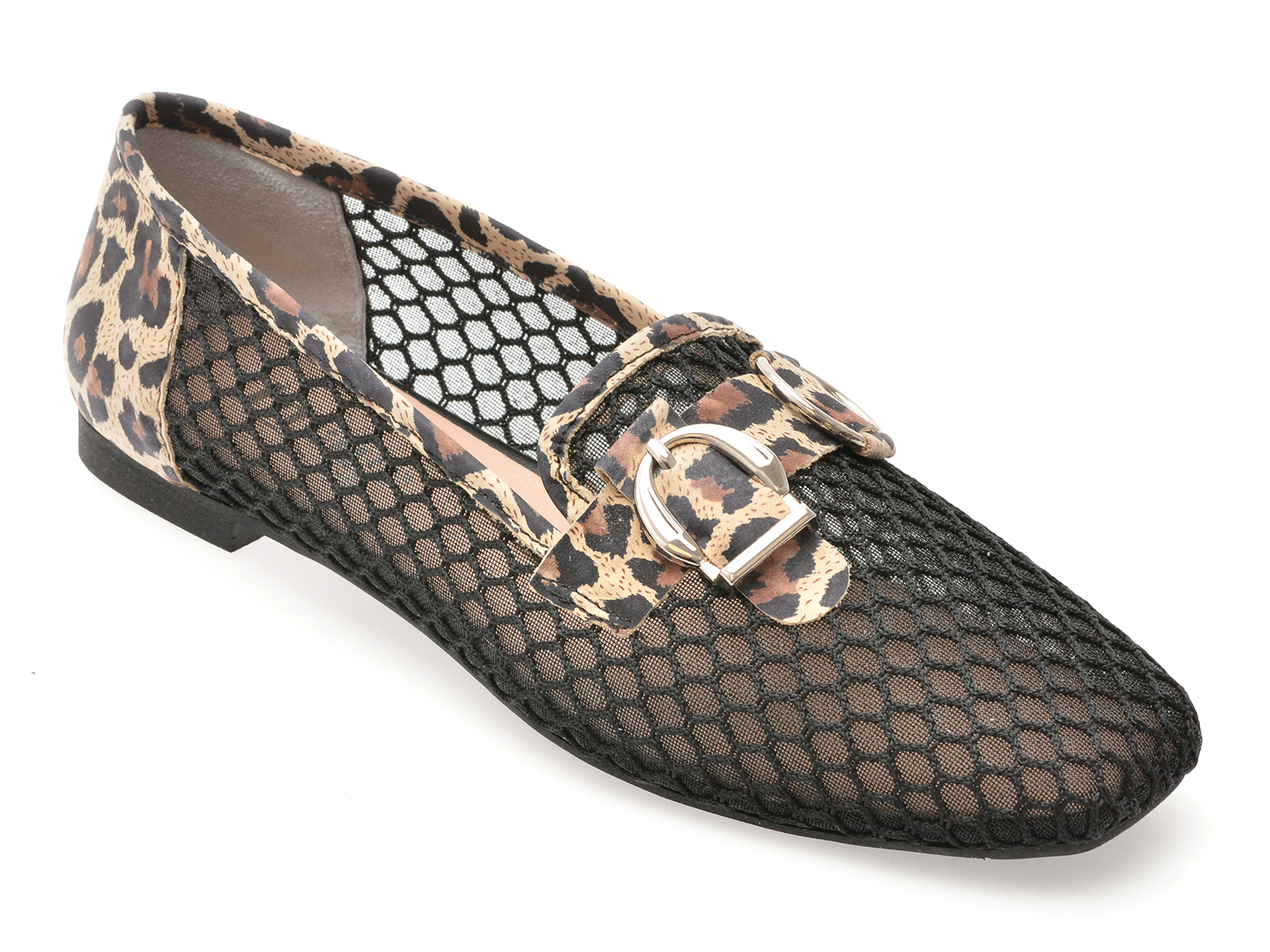 Pantofi Image Negri Textil - Confort Zilnic